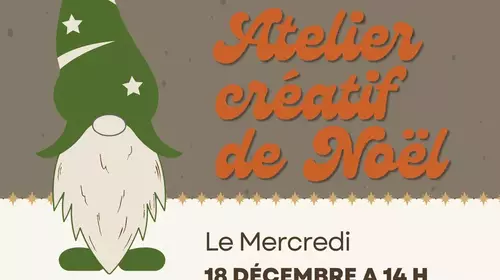 MÉDIATHÈQUE : ATELIER CRÉATIF THEME NOEL